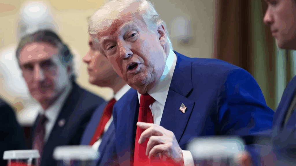 U.S. President Donald Trump speaks during a Cabinet meeting at the White House on April 30, 2025 in Washington, DC.
Andrew Harnik | Getty Images